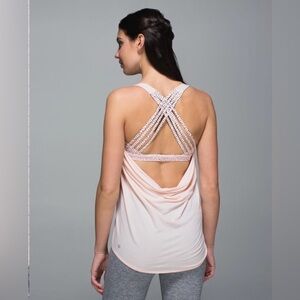 Lululemon Wild Tank
Heathered Parfait Pink / Speckle Dot Parfait Pink Black